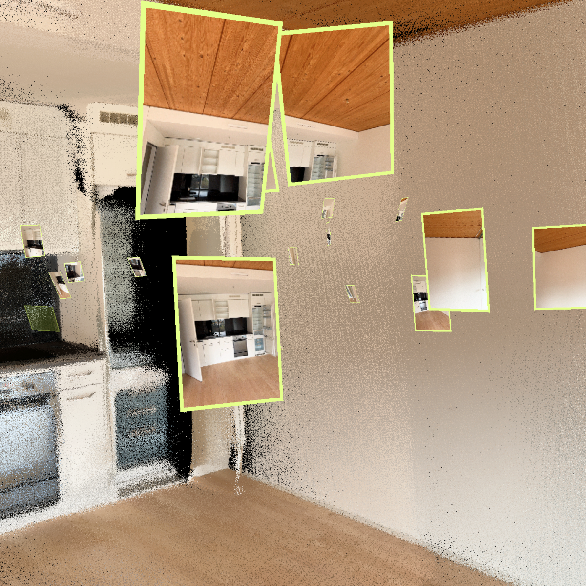 3D point cloud showcase with embedded 2D images in the point cloud, scanned with MAVO 3D a LiDAR based 3D reality capture solution for iPhone Pro and iPad Pro