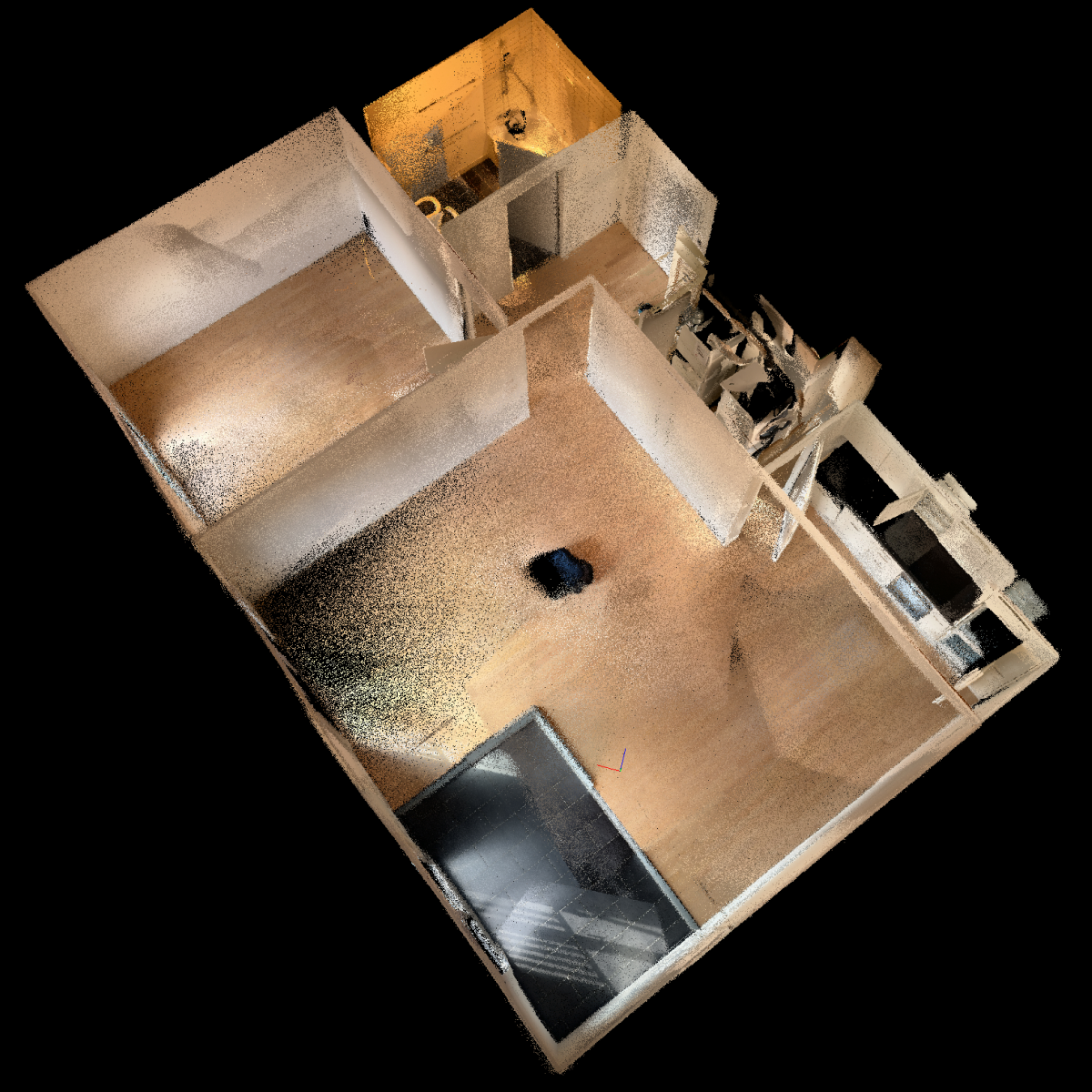 3D point cloud showcase, scanned with MAVO 3D a LiDAR based 3D reality capture solution for iPhone Pro and iPad Pro