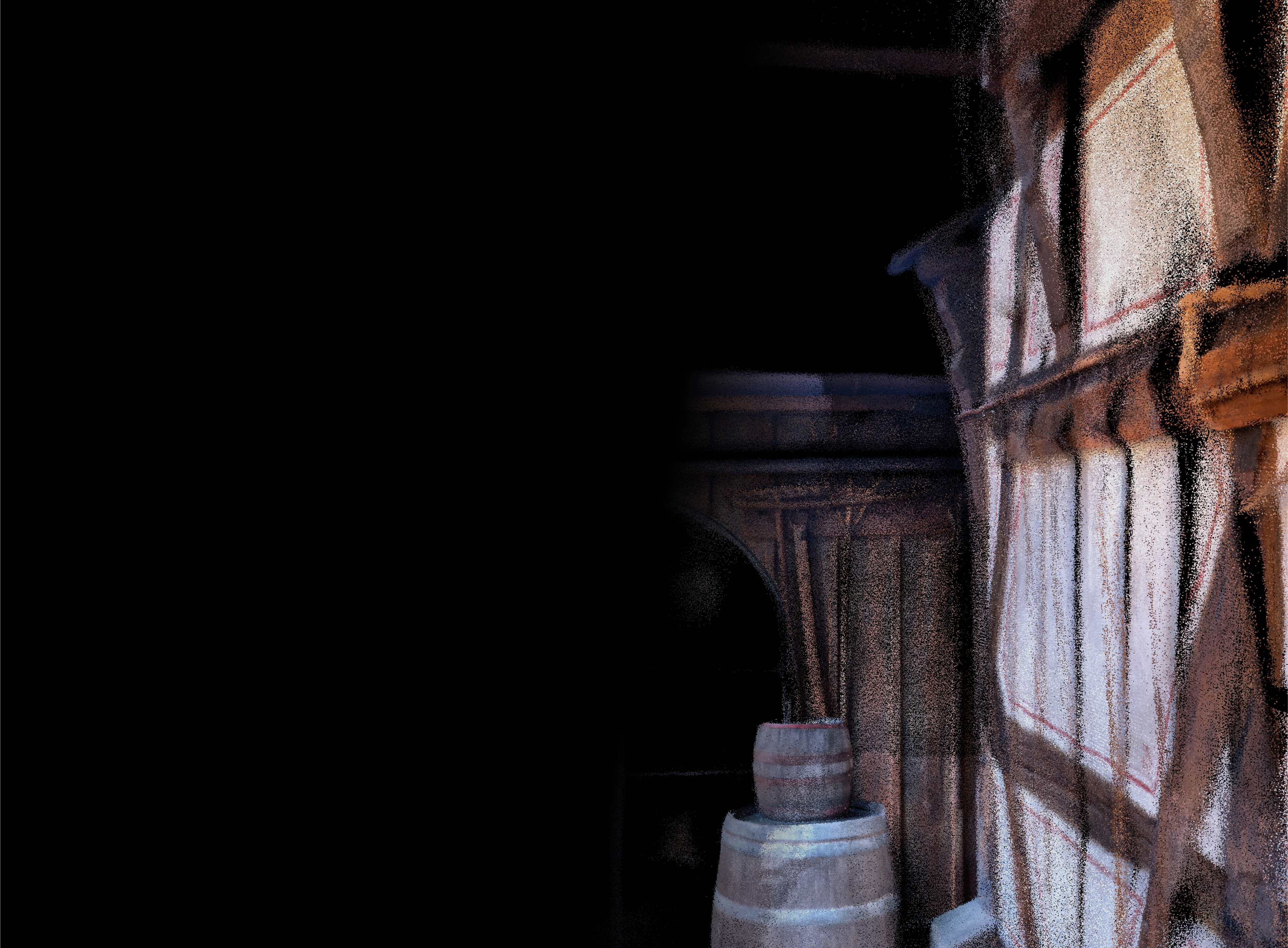 MAVO 3D 3D scan of an old historic half-timbered house from the outside